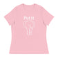 Women's Relaxed Soft & Smooth Premium Quality T-Shirt Premium Quality Put It Behind Elephant Tee Design